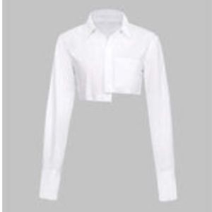 Cropped Collard Top!